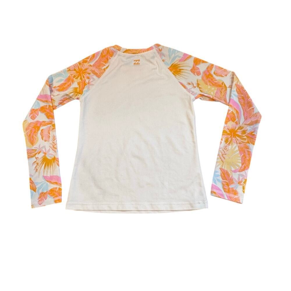 Billabong Youth Long Sleeve Rash Guard Swim  Top size 10